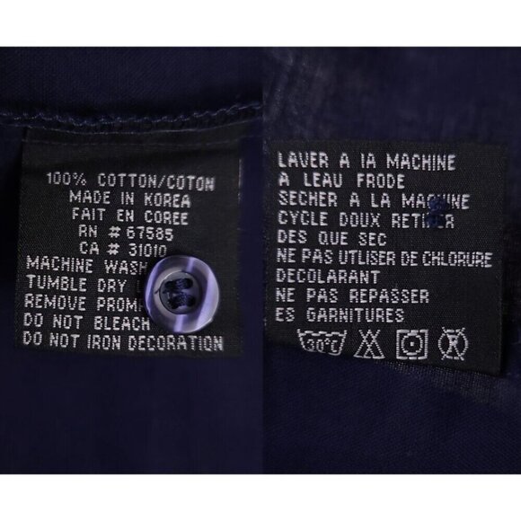 Vintage 2002 Nintendo Super Mario Logo Graphic SS Shirt Size L Mens Embroidered - Picture 6 of 10